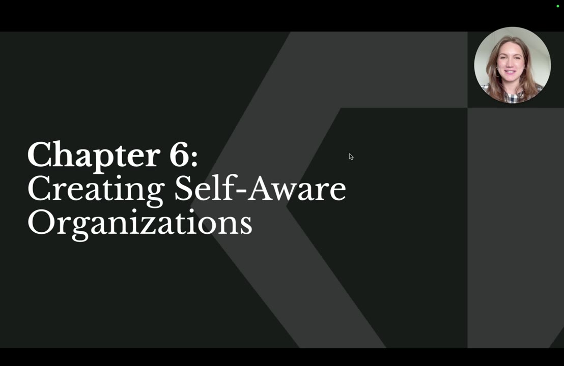 Creating Self-Aware Organizations, lesson 6 of Unlock Your Inner Compass: Self-Awareness