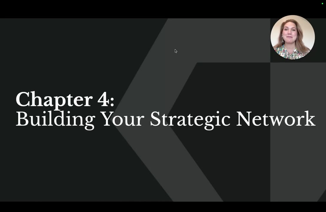 Building Your Strategic Network, lesson 4 of Navigate the Landscape: Politics and Networks