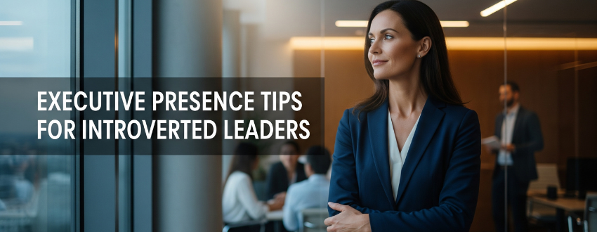 executive-presence-tips-for-introverted-leaders-hero executive presence tips for introverted leaders visible in poised stance and concise communication