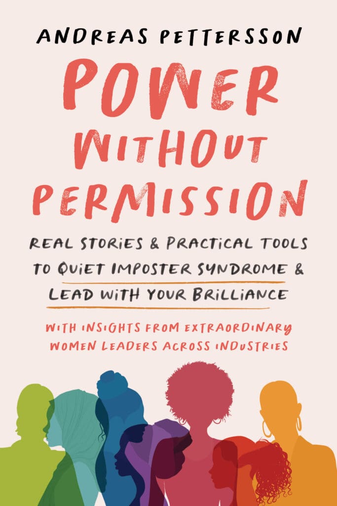 Book cover for Power Without Permission by Andreas Pettersson, a leadership book about overcoming impostor syndrome