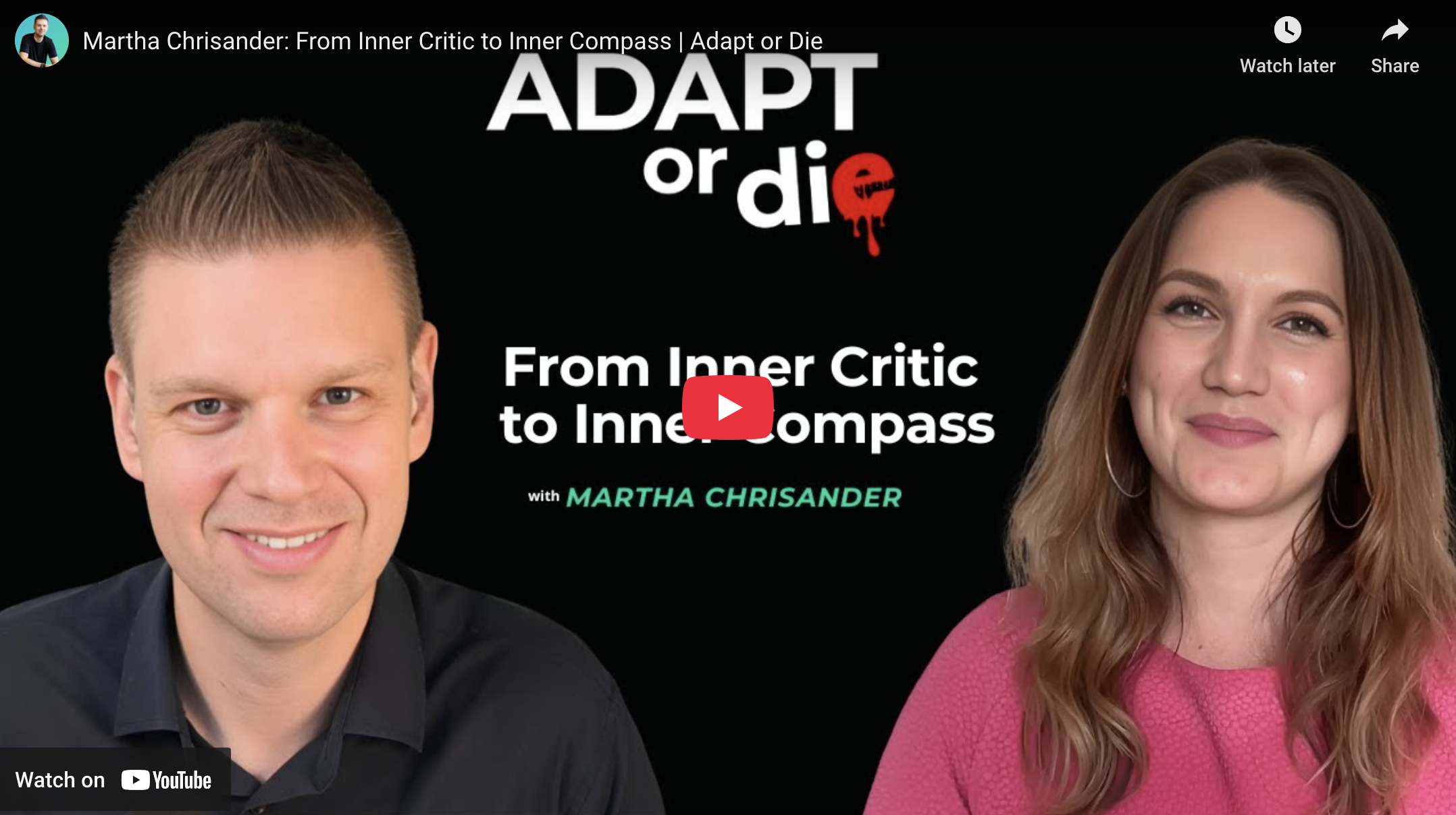 Martha Chrisander Podcast Thumbnail